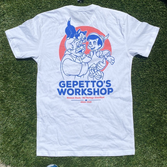 Disney Other - NWT Gepetto’s Workshop “Honest Deals- No Strings Attached” T-Shirt Disney
